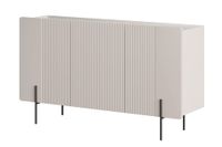 aparador de 3 puertas con pie de metal cachemira 150x87 cm