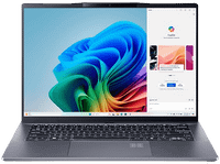 portatil - acer swift go 14 ai sfg14-01-x962 copilot pc 145 wuxga snapdragon x plus x1p-42100 8c 45 tops 16gb ram 1tb ssd adrenor w 11