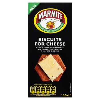 Marmite Biscuits for Cheese