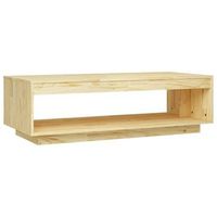 mesa de centro de diseno sencillo 110 x 50 x 335 cm madera maciza de pino sin tratar dec036980