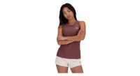 camiseta de tirantes new balance q speed jacquard para mujer  morado