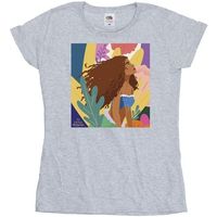 the little mermaid camiseta colourful para mujer