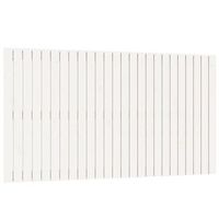 cabecero de cama pared madera maciza pino blanco 1595x3x90 cm vidaxl