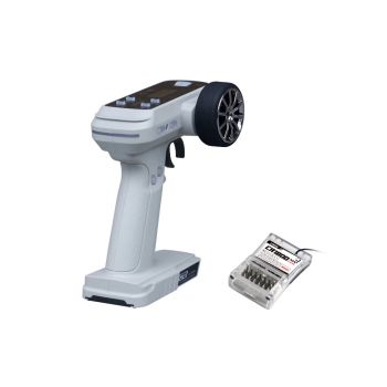 Controlador de radio LDARC CT01 2.4GHz 8CH con pantalla LCD bidireccional y receptor CR1800 para modelos de coches,barco