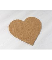 felpudo forma corazon