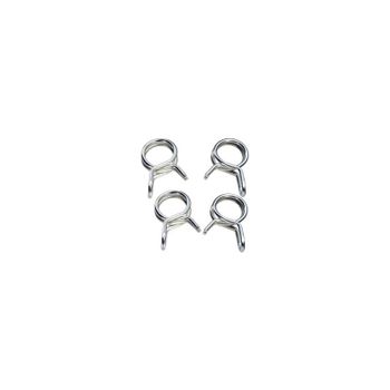 Abrazadera de manguera de combustible 7-8mm gris juego 4pc