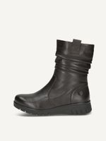 caprice bootie brown made of leather without heel size 38