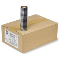 zebra 2300 cinta de cera 02300gs11007 110 mm x 74 m  12 unidades original