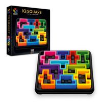 smart games - iq deluxe square  rompecabezas adultos de 14 anos o mas  juego de mesa adulto con 120 retos  entretenimiento adultos para 1 jugador  juegos de viaje