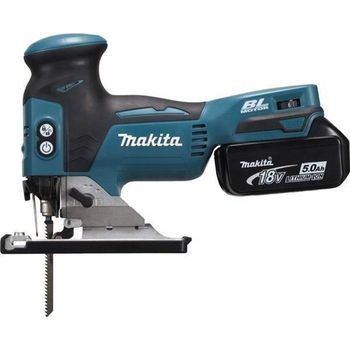 Sierra De Calar Makita - Iones De Litio De 18 V - 2x Bl1850b - 1 Cargador Dc18rc - Caja Makpac - Djv18rtj