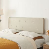 cabecero tokke 180x4x48 cm - beige encasa