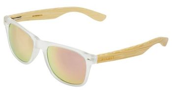 Gafas de sol cairn hybrid para mujer rosa mate transparente