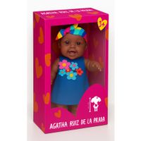 agatha ruiz de la prada - muneca de coleccion 30 cm con diseno de moda colorido y acabados de alta calidad juguete educativo y simbolico  3909 - 3911