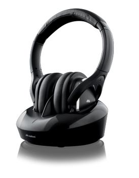 Meliconi HP DIGITAL PLUS Auriculares Inalámbrico y alámbrico Diadema TV Base de carga Negro