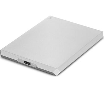 STHG1000400 USB Type-C Portable Hard Drive - 1 TB, Silver, Silver
