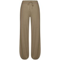 deha pantalones wooly blend knitted jogger para mujer