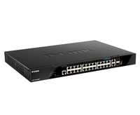 d-link dgs-1520-28mpe switch 20xgbe poe 2x10 sfp