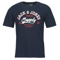 jack  jones camiseta jjelogo tee ss o-neck 2 col ss24 sn para hombre