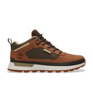 timberland para hombre tb0a6dkna4g1 zapatilla de piel field trekker marron 44 plano cordones casual outdoor