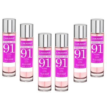Set De 6 Perfumes De Mujer Nº91 Caravan