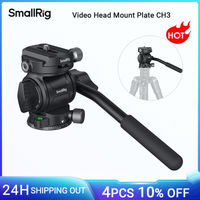 cabezal de video smallrig ch3 cabezal de inclinacion panoramica con cabezal fluido para tripode con placa de liberacion rapida para arca swiss para camaras dslr carga maxima de 3 kg