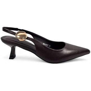 Timbos Zapatos de tacón Tacon destalonado vestir mujer marron 132199 para mujer