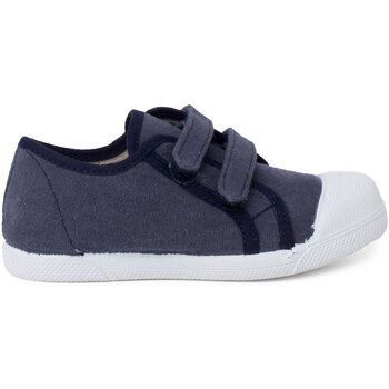 Pisamonas Zapatillas Zapatillas Blanditas Lona Eco Tira Adherente para niña