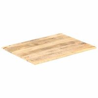 superficie de mesa  tablero escritorio madera maciza de mango 15-16 mm 90x70 cm