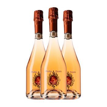 Naveran Perles Roses Brut Cava Joven 75 Cl 12.5% Vol. (pack De 3 Unidades)