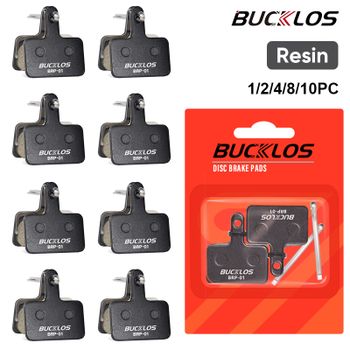 Pastillas de freno de resina BUCKLOS 1/2/4/6/8/10 piezas pastillas de disco hidráulico de bicicleta para SHIMANO MT200 B01S pastilla de freno de bicicleta duradera resistente al desgaste
