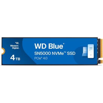WD Blue SN5000 4TB Disco SSD M.2 PCIe 4.0 NVMe Gen4