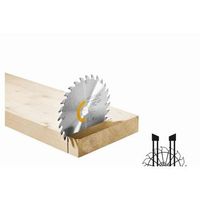 festool hoja de sierra universal para madera hw 160x18x20 w28 - 205551