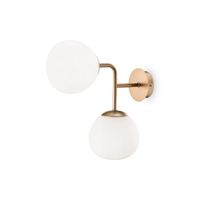 aplique de pared erich 2 luces