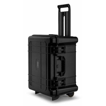 Maletín de transporte rígido Power Dynamics Gigcase34t con ruedas y certificación IP67