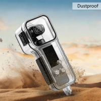 puluz carcasa impermeable para buceo de 50m para dji osmo pocket 4 para camara con gimbal dji pocket4 cubierta de buceo totalmente invisible