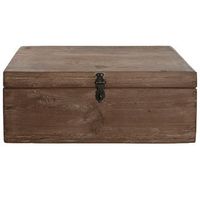 arcon madera 46x31x31 pieza unica surtida negro