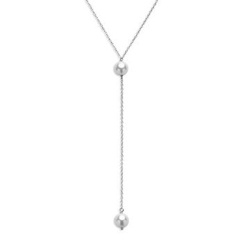 Cadena de perlas plata 925 diseño y