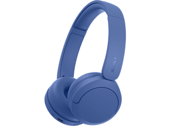 Auriculares inalámbricos - Sony WH-CH535L, Bluetooth 6.0, 55 h batería, Carga rápida, 360 Reality Audio, Conexión multipunto, Diadema, Azul