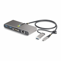 hub usb-cusb-a de 2 puertos con red rj45 y serie db9 rs232