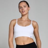 sujetador deportivo basics para mujer de mp - blanco - l