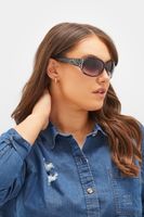 gafas de sol negras filigranas