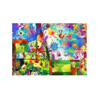Papel Pintado 3d - Fantasías Coloridas (300x210 Cm)