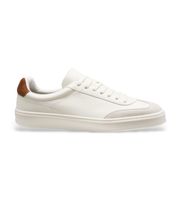 boss para hombre 50549408 zapatillas de piel by beckham blanco 44 plano cordones casual