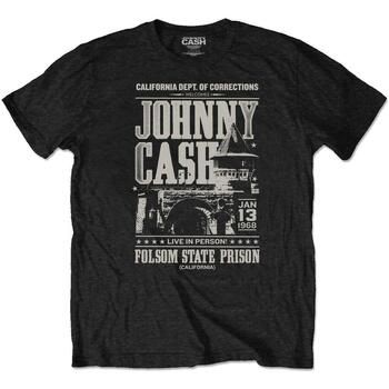 Johnny Cash Camiseta Prison para mujer
