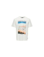 camiseta only  sons onskolton reg beach blanco hombre