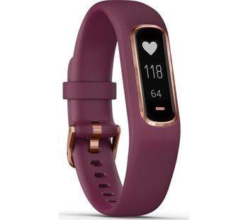 GARMIN vivosmart 4 - Berry, Small / Medium
