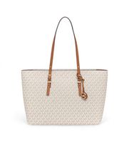 michael kors para mujer 30t5gqnt9b bolso quinn beige osfa casual pvc