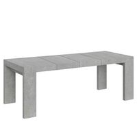 mesa extensible de hormigon roxell premium 160420x90 cm
