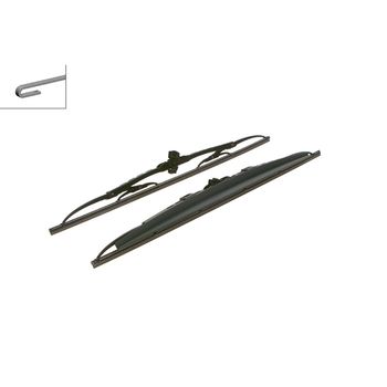 Super Plus Universal Wiper Blade Set Sp21/20S With Spoiler On Rh Side