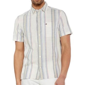 Tommy Hilfiger Camisa manga corta Stripe para hombre